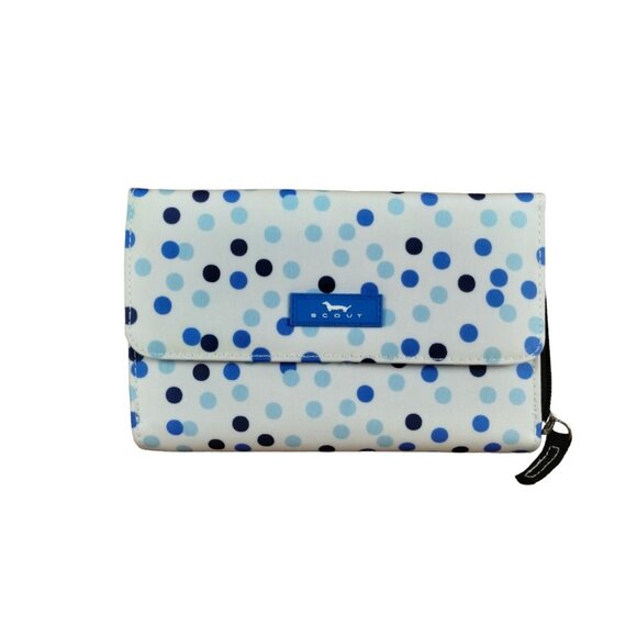 Scout Bags Decker Crossbody Bag Polka Party 7.25 x 4.5 inches New - Picture 6 of 13